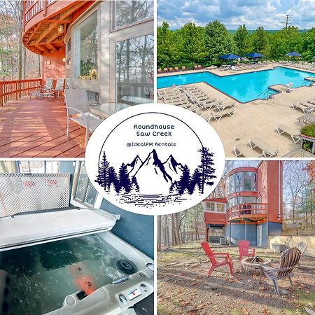 Unique Roundhouse: Hot Tub-Game Room-Firepit&More! Bushkill Exterior photo